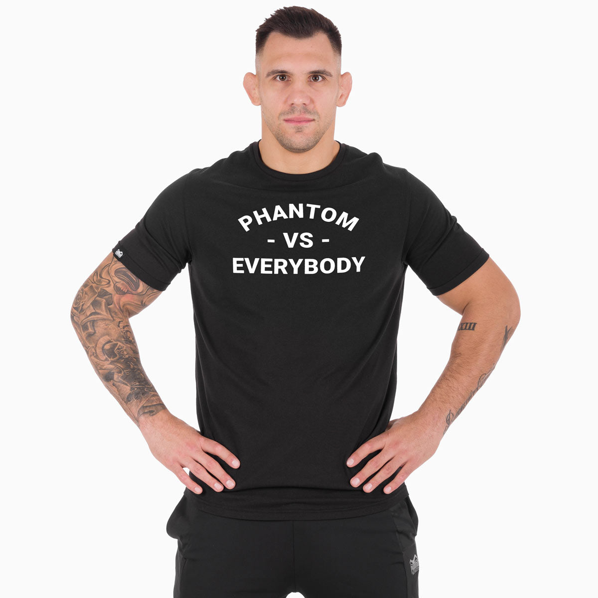 Majica kratkih rukava Phantom vs. Everybody - crna