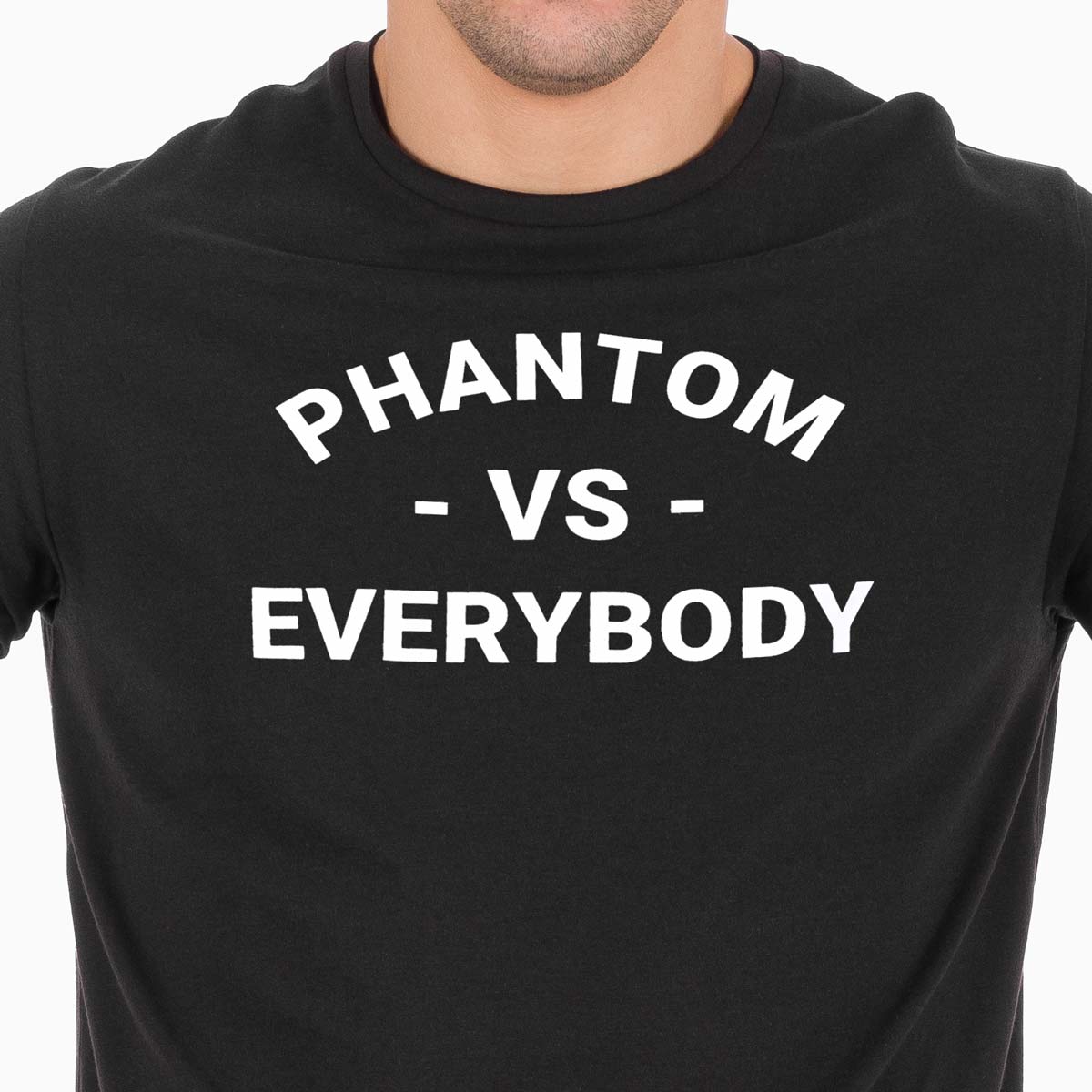 T-Shirt Phantom vs. Everybody - Schwarz