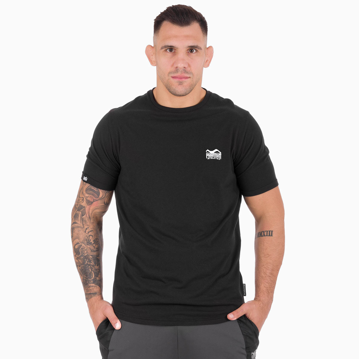 T-Shirt Anti Fighting - Schwarz