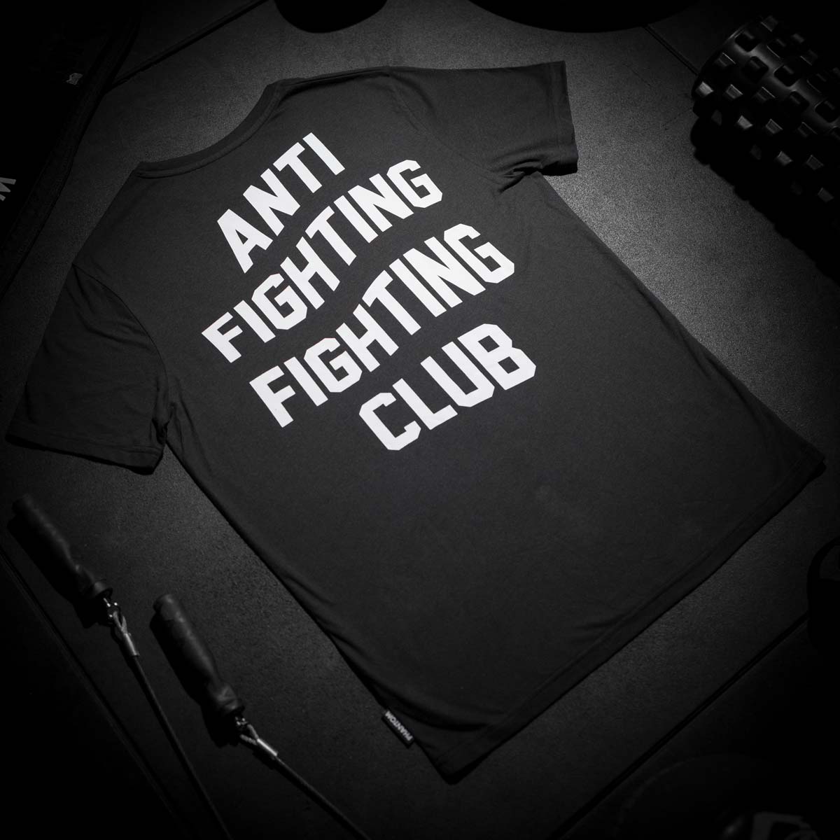 T-Shirt Anti Fighting - Schwarz