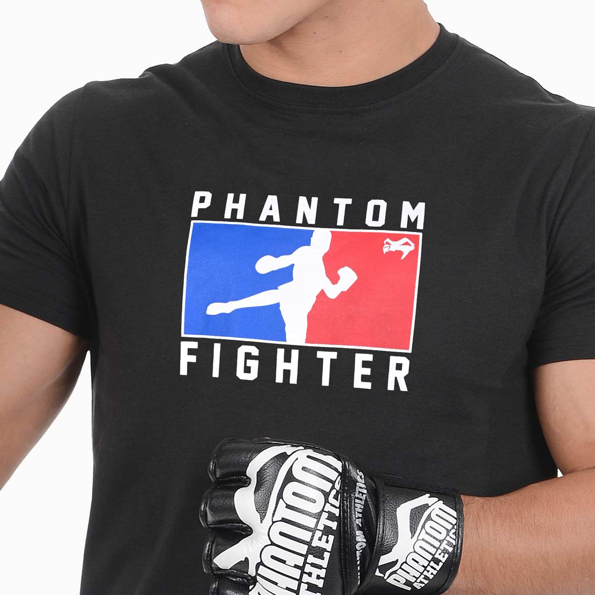 T-Shirt Full Contact Fighter - Schwarz