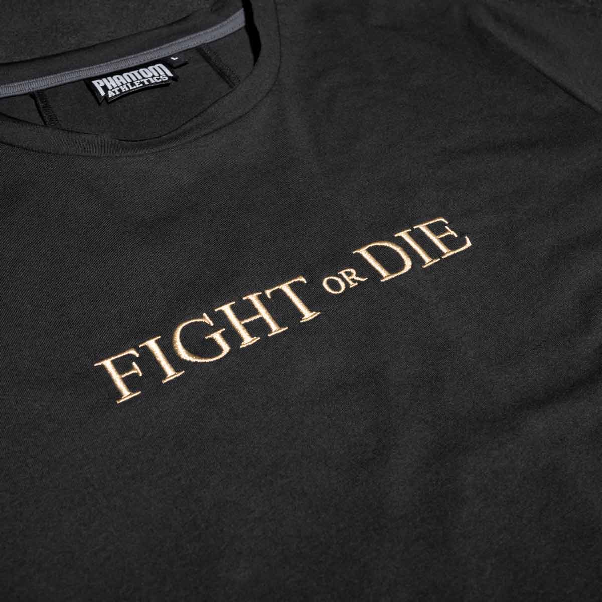 T-Shirt Fight Or Die - Schwarz