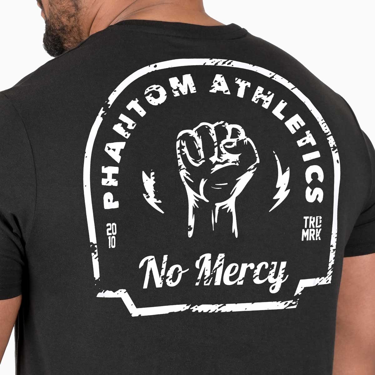 T-Shirt No Mercy - Schwarz