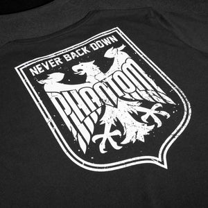 Phantom Athletics Germany T‑Shirt mit kontrastreichem Schwarz/Weiß Design, ideal für Gym, MMA und Outdoor‑Training.