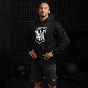 Klassischer Kapuzen‑Sweater von Phantom Athletics, ideal für Jiu‑Jitsu, Grappling und Fitness‑Training vor und nach dem Sparring.
