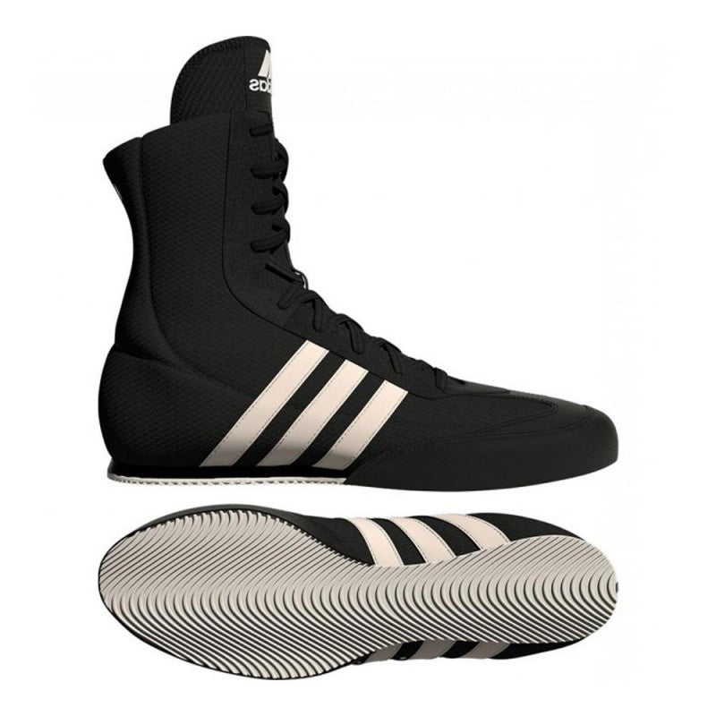 Adidas Box Hog 2 Schwarz – Leichter und atmungsaktiver Boxschuh für maximale Performance im Ring. Entwickelt für optimale Beweglichkeit und Komfort, ideal für intensive Trainingseinheiten und Wettkämpfe.