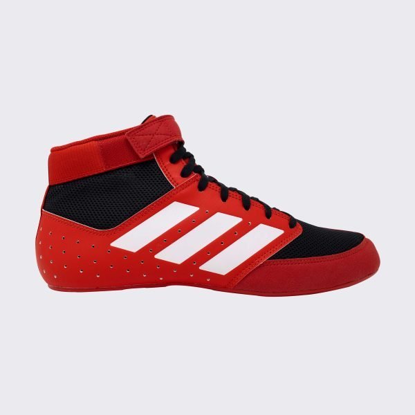 adidas mat hog 2 wrestling sko - rød/sort ATHLETICS