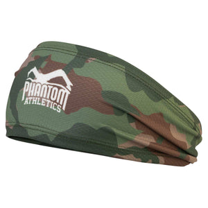 Das Headband Team Green Camo von Phantom Athletics ist ideal für MMA, Muay Thai und Grappling. Atmungsaktives und leichtes Material sorgt für optimalen Schweißschutz und Komfort bei intensiven Trainingseinheiten.