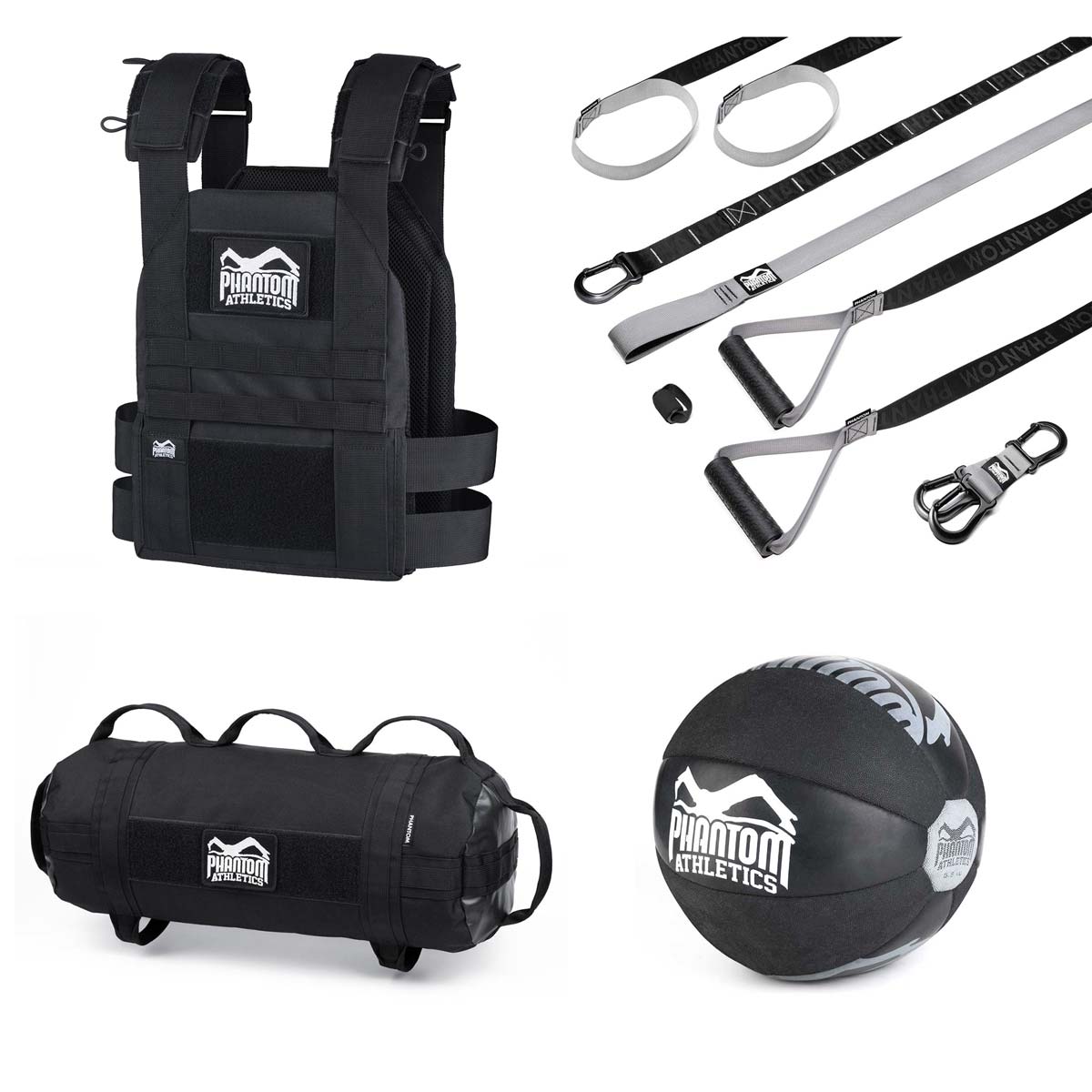 Das Performance Set Beginner 3 von Phantom Athletics, ideal für MMA, Muay Thai und Kampfsporttraining. Perfekt für Anfänger, um Kraft, Ausdauer und Technik effektiv zu verbessern.