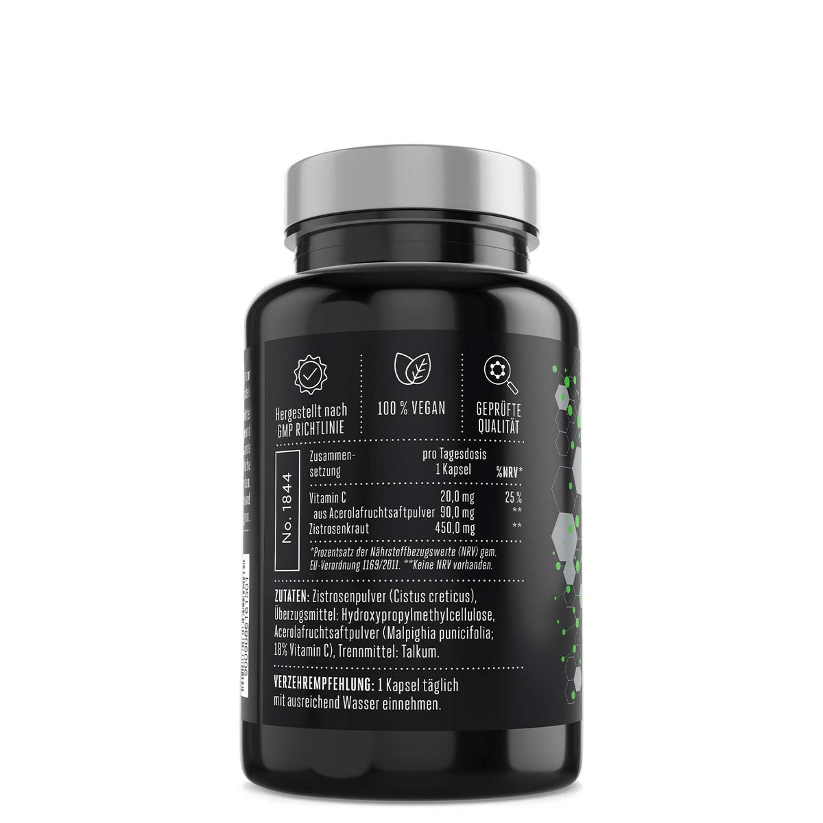 Phantom Vitamin C Supplement für ein starkes Immunsystem im Kampfsport mit hochwertigen Inhaltsstoffen.