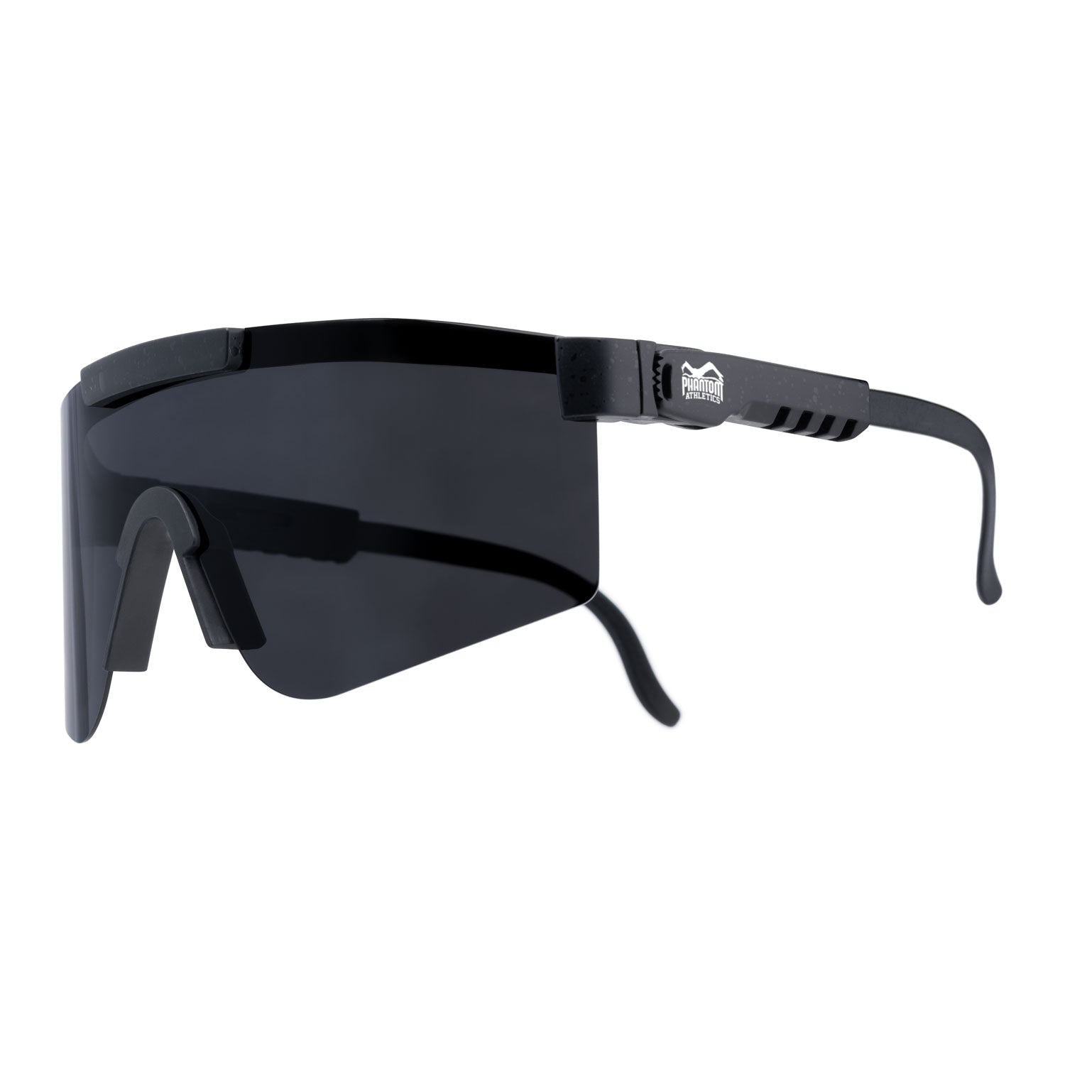 Delta Black Sonnenbrille von Phantom Athletics, ideal für Sport und Freizeit. Leichtes und robustes Design bietet optimalen Schutz und Komfort bei allen Aktivitäten.