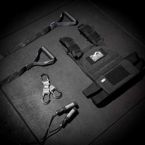 Phantom Athletics Bodyweight Set, speziell für Kampfsportler entwickelt. Leicht und vielseitig, ideal für Workouts zu Hause oder unterwegs.