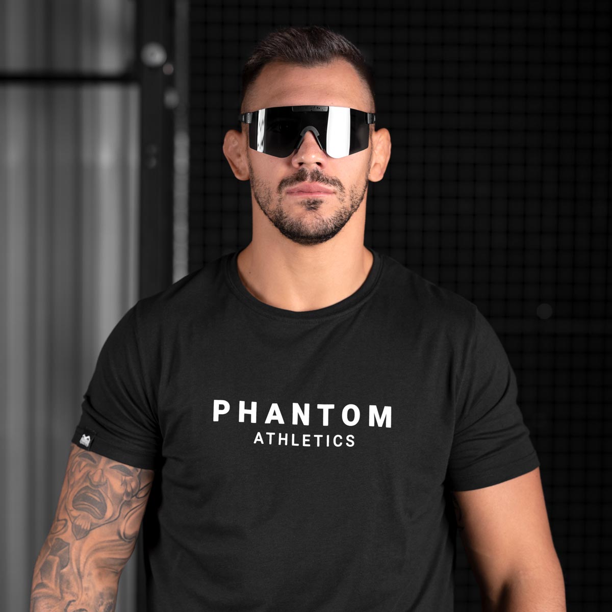 PHANTOM Sonnenbrille Schwarz | Kampfsport & Fitness