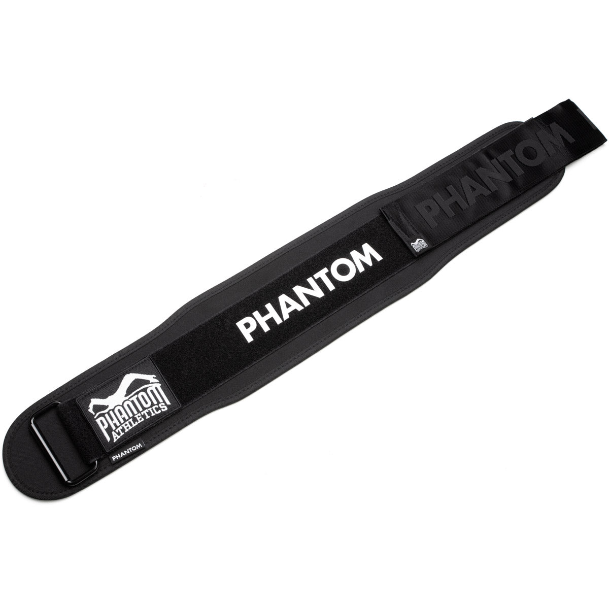 Weightlifting Belt von Phantom Athletics, ideal für MMA, Muay Thai und Krafttraining. Bietet hervorragende Stabilität und Schutz für den unteren Rücken bei schweren Lifts.