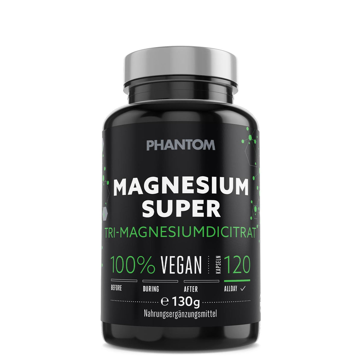 Phantom Magnesium Super Kapseln für eine bessere Regeneration im Kampfsport.