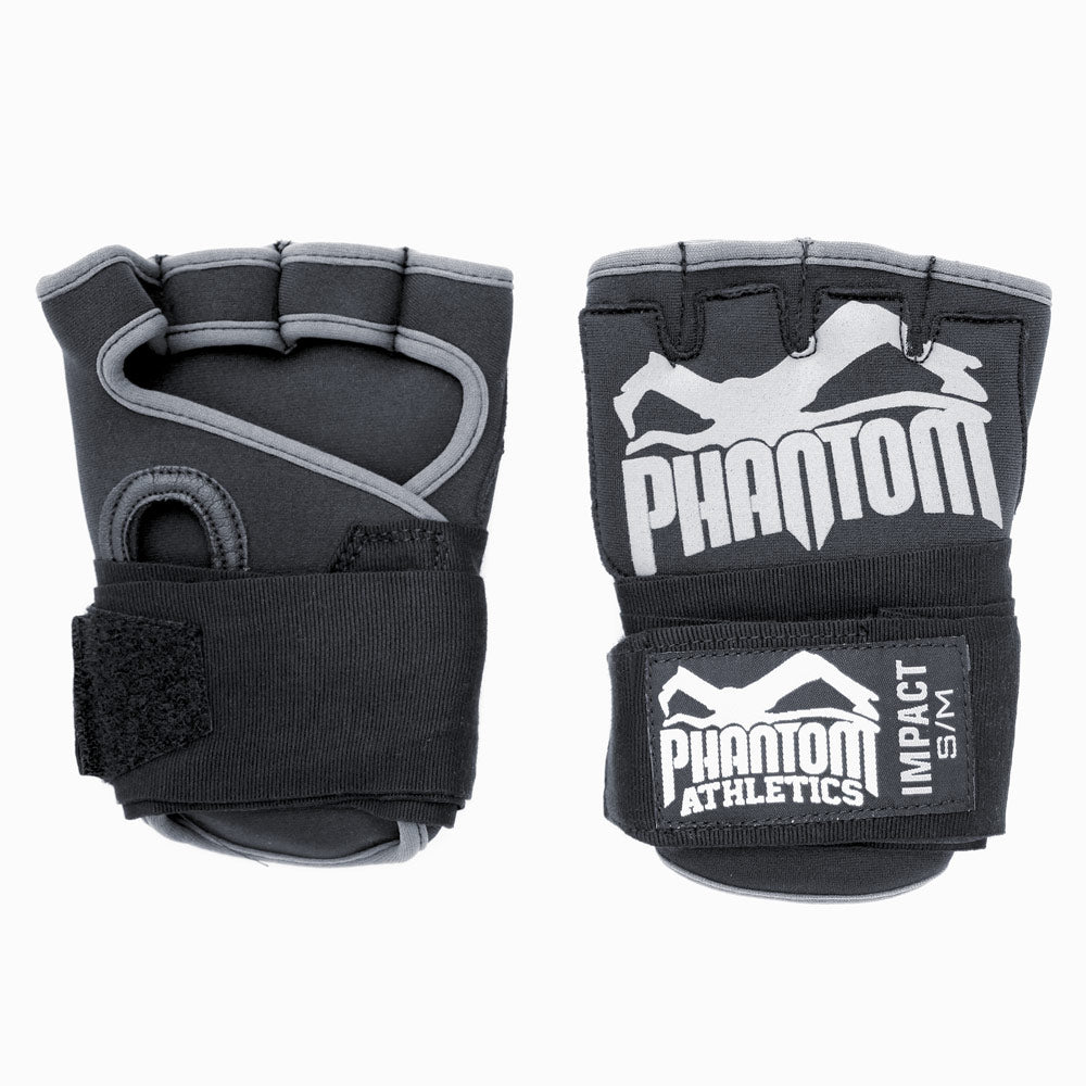 Die Phantom Boxbandagen Impact mit Gel Füllung. Für mehr Schutz in deinem Kampfsporttraining. Produziert aus angenehmen Neoprenmaterial für ultimatives Tragegefühl.