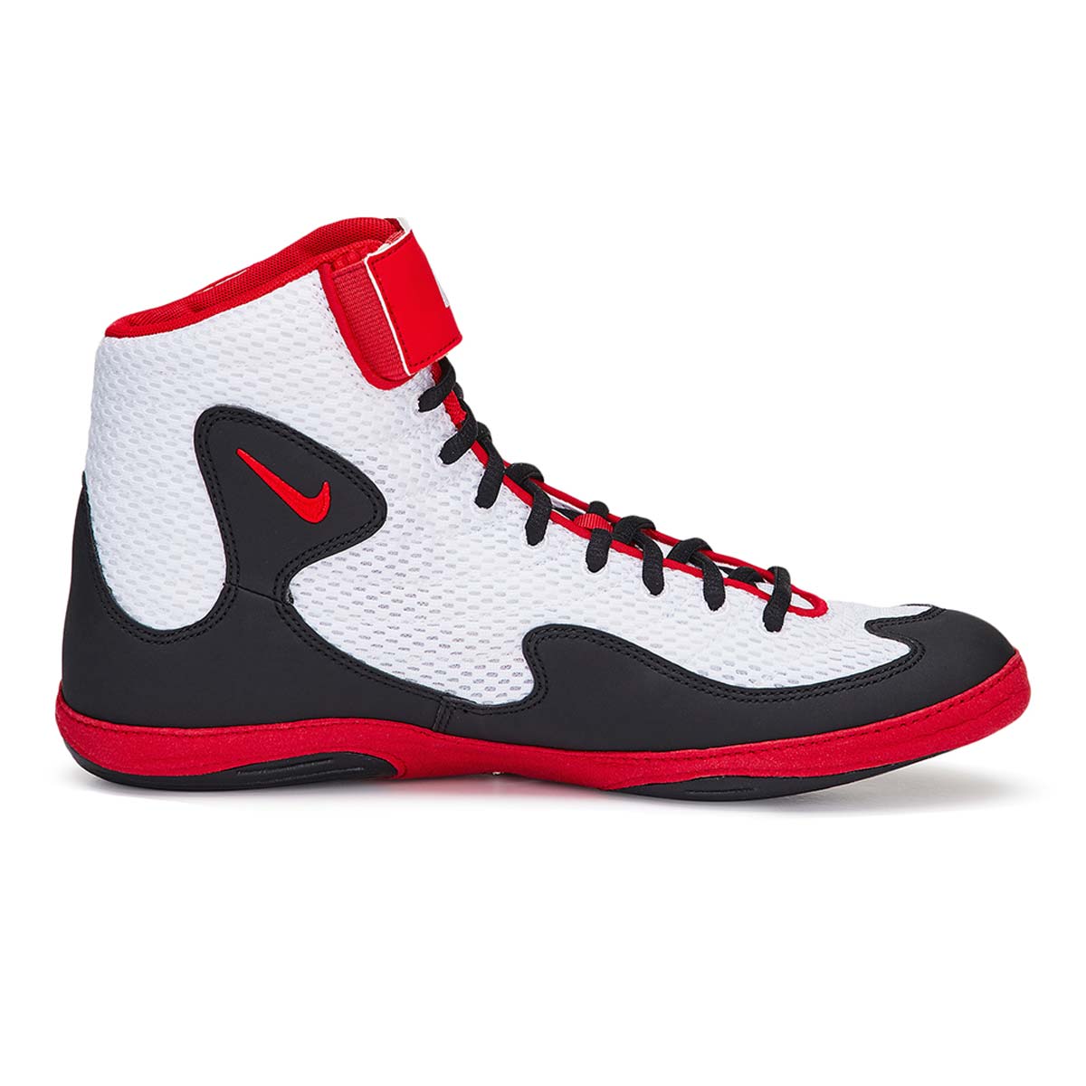 Worstelschoenen nike inflict 3 - wit/rood - 325256-160 - PHANTOM ATHLETICS