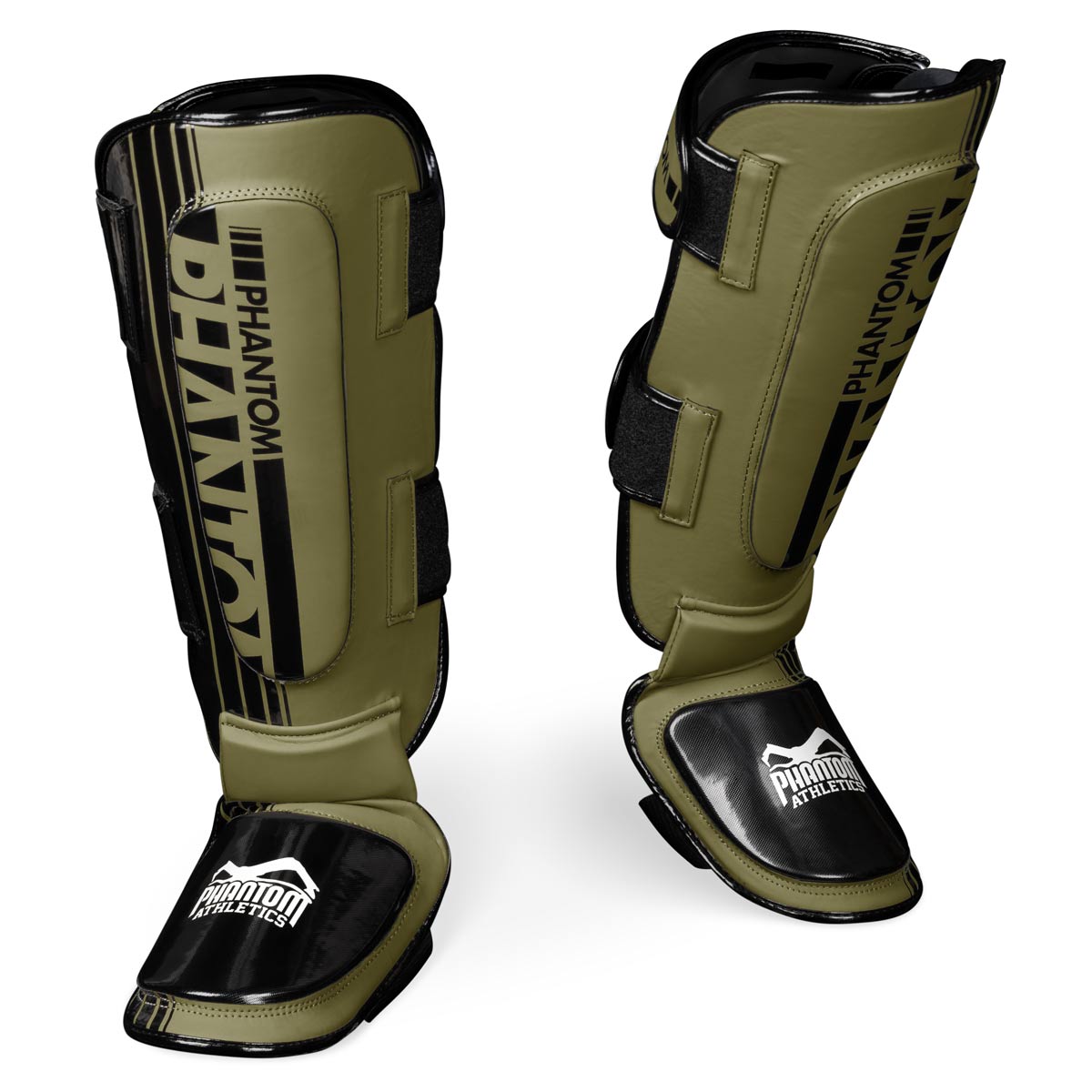 Espinilleras Phantom Para MMA, Kickboxing Y Muay Thai - Protección Espinilla Y Empeine, Ajuste Con Velcro, Unisex