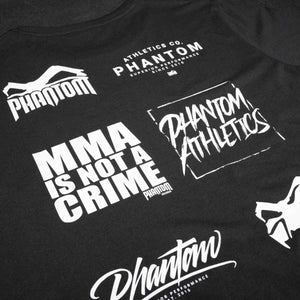 Robustes, atmungsaktives T-Shirt in Schwarz mit legendärem Design – für höchste Ansprüche im MMA, Boxen und Grappling.