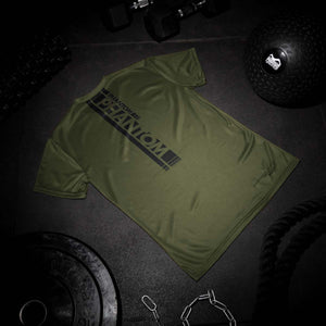Das Phantom EVO Apex Trainingsshirt. Höchste Qualität für dein Kampfsporttraining. Durch den atmungsaktiven und schweißabsorbierenden Stoff eignet es sich perfekt für harte Trainingseinheiten. Egal ob im MMA, Kickboxen, Ringen, Nogi BJJ oder Boxen. Hier in der Farbe army grün