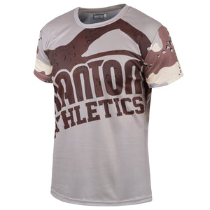 Das Trainingsshirt EVO Desert Camo von Phantom Athletics bietet optimalen Komfort und Atmungsaktivität für intensive Trainingseinheiten in MMA, CrossFit und BJJ. Das schnelltrocknende Material hält den Körper kühl und trocken, auch bei langen Workouts. Das moderne Desert-Camo-Design verleiht dem Shirt einen markanten, sportlichen Look.
