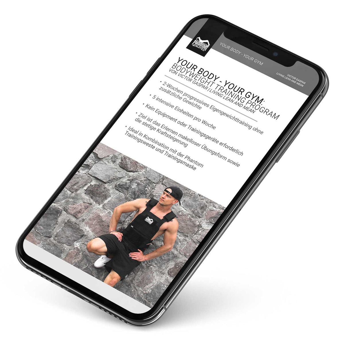 Trainingsplan - Your Body Your Gym - PHANTOM ATHLETICS