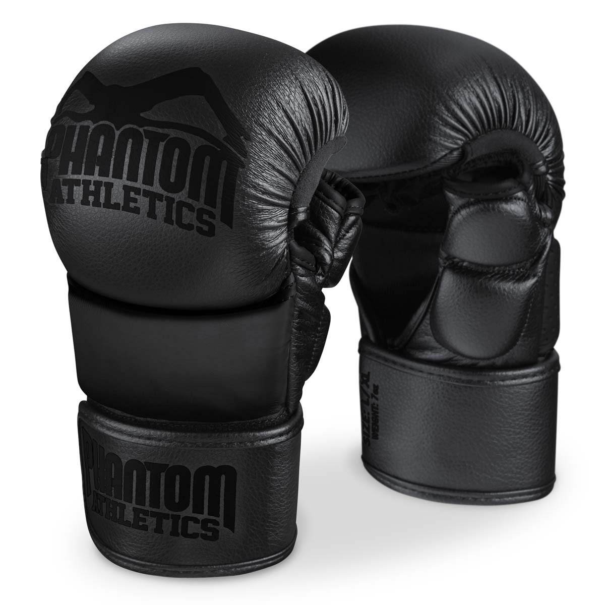 MMA Handschuhe Riot Blackout Edition von Phantom Athletics – ideal für Sparring, Grappling und intensives MMA-Training. Robuste Materialien für maximale Belastbarkeit.