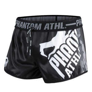 Diese Kampfsportshorts kombinieren modernes Tarnmuster mit robuster Verarbeitung – ideal für anspruchsvolle MMA- und Grappling-Einheiten.