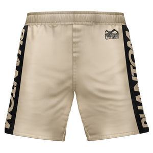 Die Phantom EVO Fightshorts sind die idealen Shorts für deinen Kampfsport. Ganz egal ob MMA, BJJ, Kickboxen oder Muay Thai. Durch das ultraleichte, elastische, reissfeste und schnelltrocknende Material bieten sie die volle Bewegungsfreiheit und maximalen Komfort, so dass du dich ganz auf deinen Fight oder dein Training konzentrieren kannst. Hier in der Farbe Sand Beige.