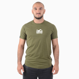 Hochwertiges Phantom Athletics T-Shirt im Team-Army-Design, ideal für MMA-Fans und Kampfsportler. Aus strapazierfähigem Material für Training und Freizeit.