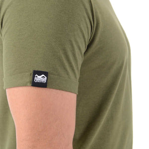 Phantom Athletics T-Shirt im militärischen Team-Army-Look, ideal für intensives Training oder lässige Freizeit. Bietet optimalen Komfort und Bewegungsfreiheit.