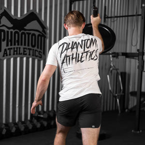 Phantom Athletics Training Shorts Laser Black, speziell für MMA und Grappling entwickelt. Perfekte Balance zwischen Bewegungsfreiheit, Komfort und Stil.