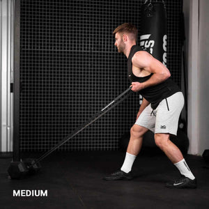 Widerstandsband Light von Phantom Athletics, perfekt für MMA, Muay Thai und Grappling. Ermöglicht effektives Warm-up und gezieltes Krafttraining.