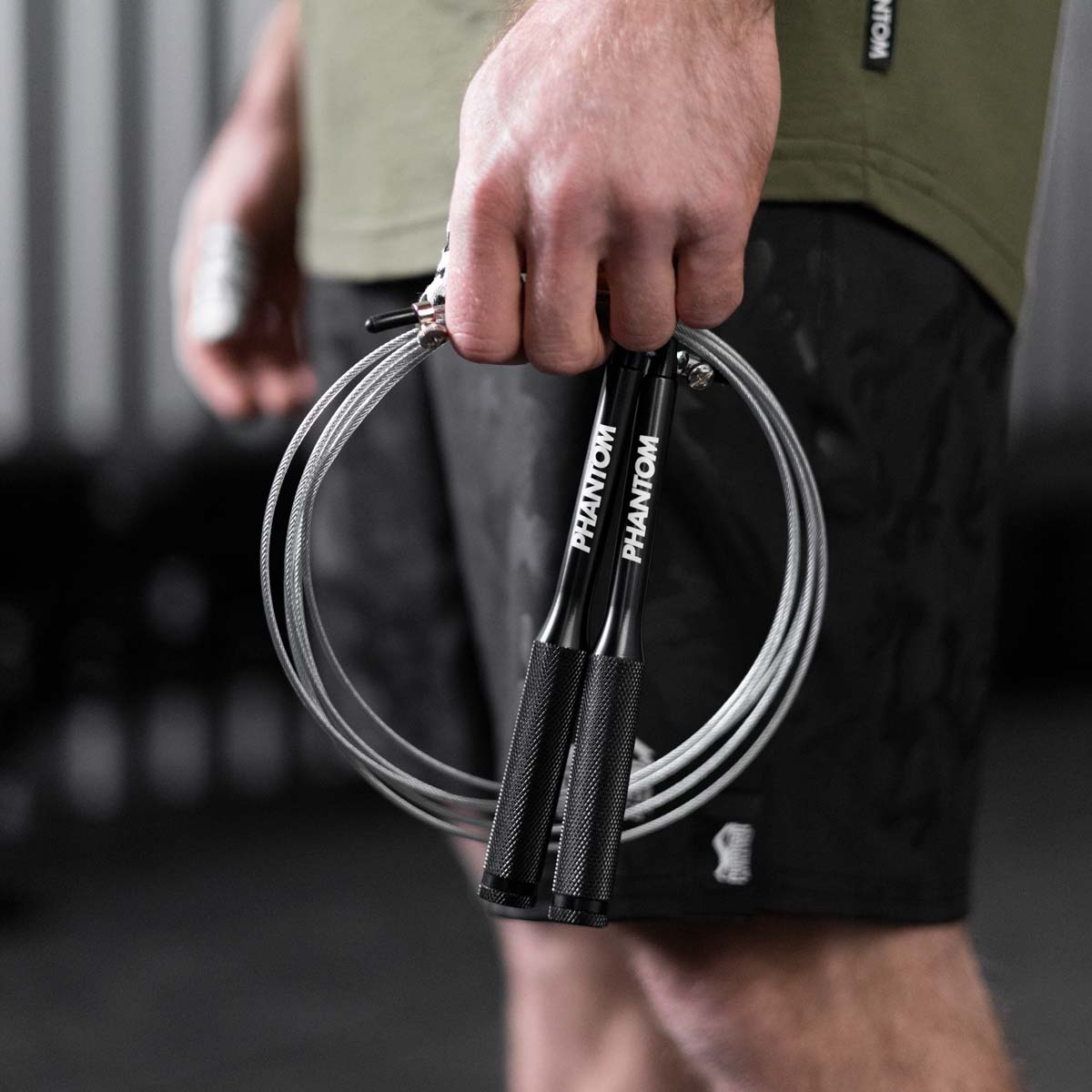 Profi Springseil aus Stahl | Für Kampfsport Training - PHANTOM ATHLETICS