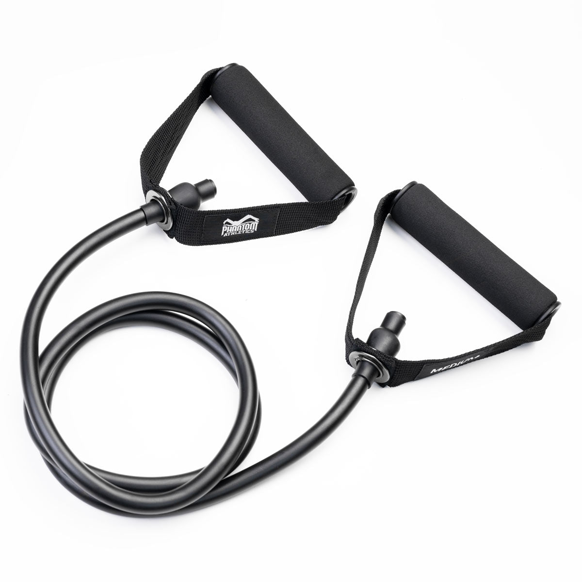 Hochwertiges Resistance Tube von Phantom Athletics, ideal für Krafttraining und Mobilitätsübungen. Vielseitig einsetzbar für MMA- und Kampfsport-Workouts.