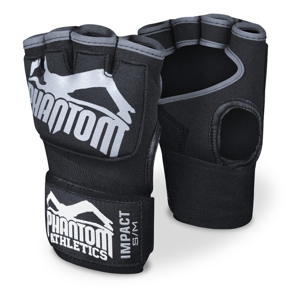 Phantom boksebandagerne Impact med gelfyld. For mere beskyttelse i din kampsporttræning.