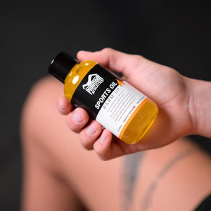 Regenerierendes Phantom Sport Öl für die Pflege nach intensiven MMA- und Kampfsport-Trainingseinheiten. Fördert Muskelentspannung und Beweglichkeit.