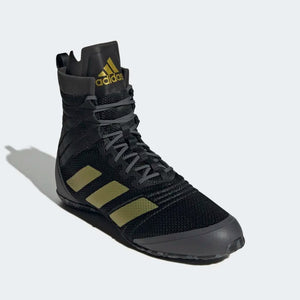 Adidas Speedex 18 Schwarz/Gold – EVA-Zwischensohle für leichte Dämpfung und exzellenten Tragekomfort. Ideal für lange Trainingseinheiten und Wettkämpfe.