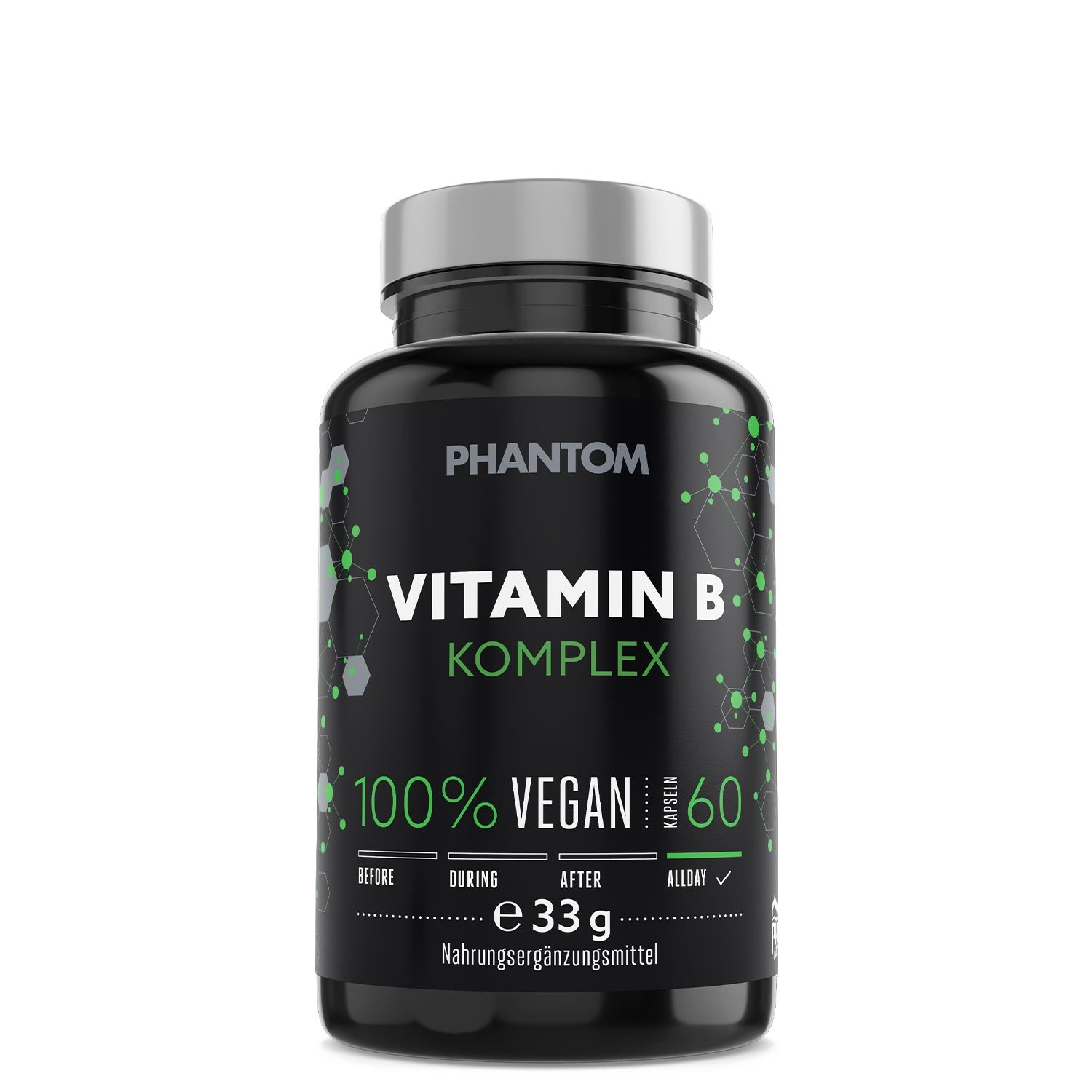 Phantom Vitamin B-Komplex für ein stärkeres Imunsystem im Kampfsport.