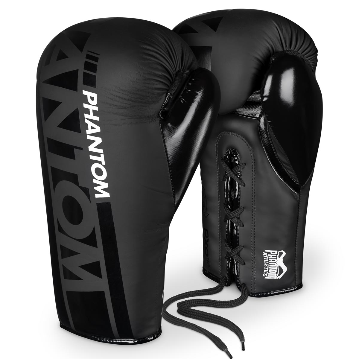 Die Phantom Boxhandschuhe APEX Laced. Mit Schnürung für Profi Training und Wettkampf. 